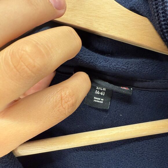 Swiss Tech Jacket Women S Small Blue Full Zip Hooded Fleece Long Sleeve Pockets - Picture 6 of 8